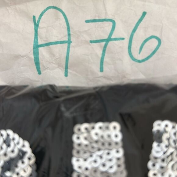 NWT VICTORIA’S SECRET PINK LOGO SEQUIN RACERBACK TROPICAL PRINT‎ TANK TOP SMALL - Picture 10 of 10